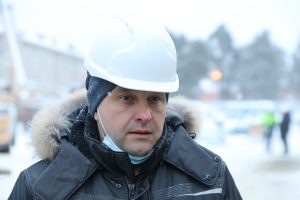 Дмитрий Новиков о строительстве пристройки к школе №6