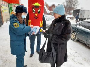 Жителям округа напомнили правила пожарной безопасности