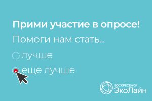 Социальный опрос о раздельном сборе отходов запустил региональный оператор ЭкоЛайн-Воскресенск