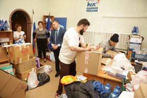 Из Раменского отправились машины с гуманитарной помощью