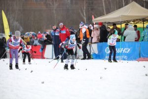 На Боровском кургане состоялись традиционные соревнования «Лыжня А.Завьялова»