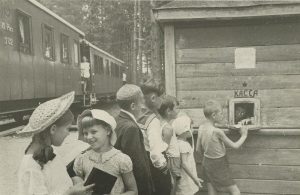 Детская железная дорога, Раменский г.о., Кратово, 1945-1949 гг.