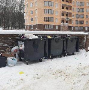 В Раменском устраняются нарушения в содержании контейнерных площадок