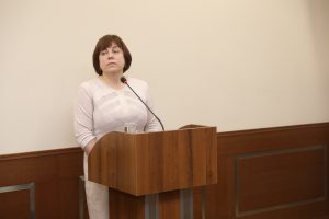 Председатель комитета по образованию Наталья Асеева доложила Виктору Неволину о работе системы образования Раменского г.о. на прошлой неделе