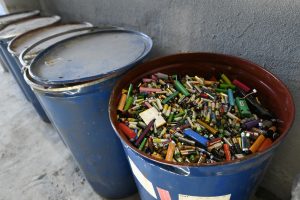 ЭкоЛайн отправил батарейки, собранные в Московской области, на переработку