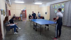 Турнир по настольному теннису провели в ТУ «Сафоновское»
