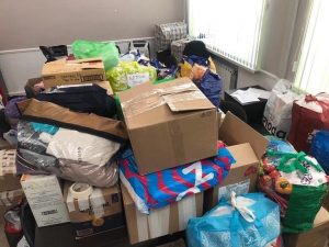 Еще одна машина с гуманитарной помощью жителям Донбасса отправилась из Раменского