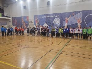 В малом зале спорткомплекса «Борисоглебский» состоялось открытие первенства России по голболу (спорт слепых)