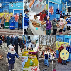 Масленичное гулянье прошло 6 марта перед ДК «Спартак»