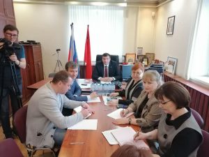 Заседание выездной администрации состоялось 7 апреля в Вялках