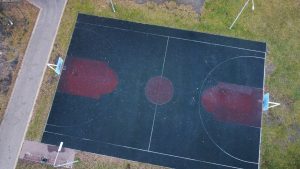 Баскетбольная площадка у озера Пионер в городе Раменское стала одним из победителей всероссийского конкурса и будет модернизирована