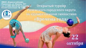 Турнир по художественной гимнастике пройдет в Раменском