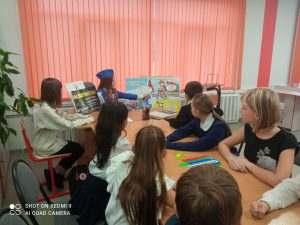 В Кузяевской школе прошла неделя безопасности дорожного движения