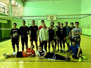 Раменские студенты выиграли товарищескую встречу по волейболу