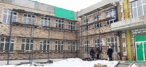 Строительство нового корпуса школы №6 в Раменском завершено на 85%