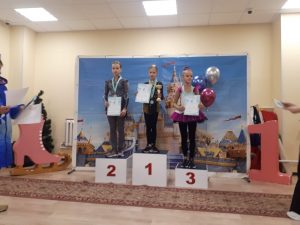 Раменские фигуристки завоевали награды в Люберцах