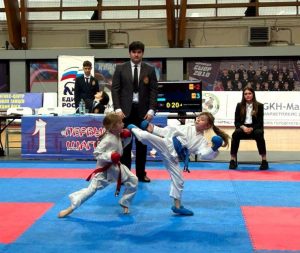 В Щёлкове прошёл Юбилейный XV Открытый детский турнир по каратэ «Первые шаги»