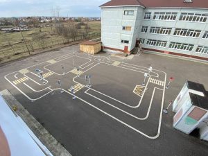 Дошколятам п.Дружба рассказали о правилах перехода проезжей части