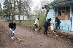 Раменские журналисты провели ежегодный, традиционный субботник