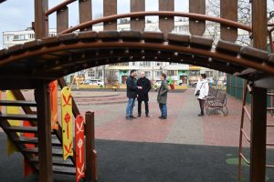 Глава округа Виктор Неволин провел проверку содержания территории в п.Ильинский