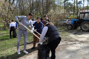 Субботник провели в Раменском