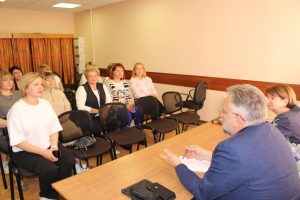 Олег Жолобов посетил ТУ Новохаритоновское