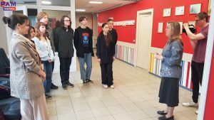 Сотрудники Раменского телевидения провели экскурсию для школьников