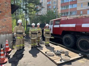 Ученики Дергаевской школы №23 приняли участие в соревнованиях «Школа безопасности»