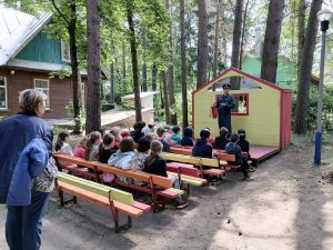 В детском санатории «Малаховка» прошел день пожарной безопасности