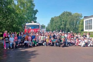 В дневном лагере «Орлята России» на базе школы №19 провели мероприятие по пожарной безопасности