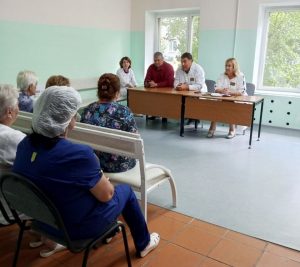 Главный врач Раменской ОБ Сергей Маркитан продолжает проводить встречи с населением по вопросам здравоохранения