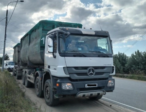 В Раменском округе с поличным задержаны незаконные перевозчики мусора