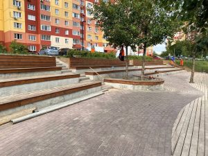 Завершается плановый этап благоустройства территории возле Баулинского пруда