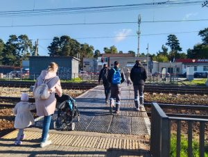 Рейд по безопасности на железной дороге провели сегодня вблизи платформы Кратово