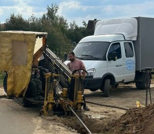 В деревне Редькино продолжаются работы по догазификации