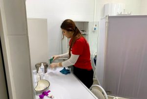 Студенты МОМК №1 помогли Зюзинскому ФАПу в рамках проекта #ДоброВСело