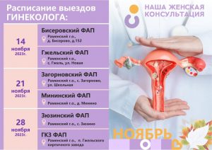 Специалист женской консультации проведет выездные приемы в округе