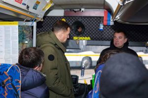 Глава округа Николай Ханин проверил качество работы общественного транспорта