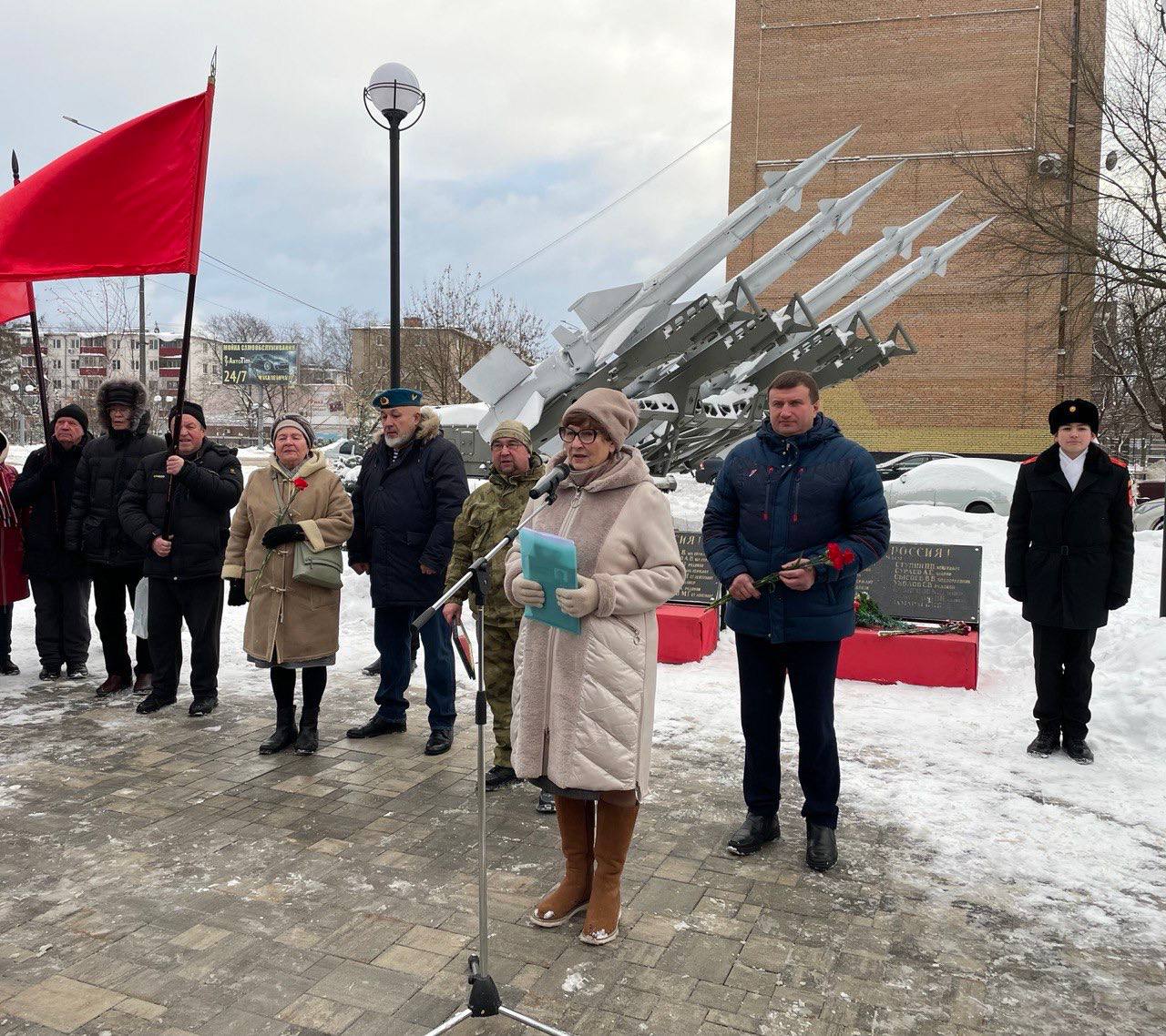 Приняли участие в митинге посвященному дню победы