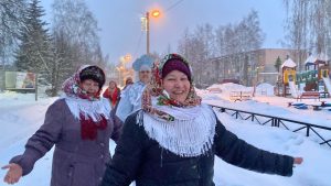 Сотрудники ДК «Лель» провели Рождественские Колядки