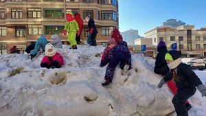 «Новогоднее настроение» сегодня дарят жителям на Северном шоссе
