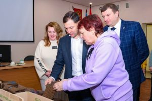 Единороссы провели встречу с волонтерами СВО