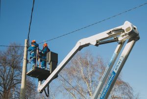 В Речицах строят ЛЭП