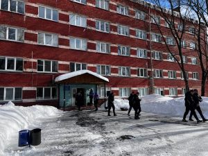 В общежитии Раменского дорожно-строительного техникума прошла тренировочная эвакуация