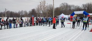 Соревнования по лыжным гонкам «Кубок Боровского кургана» проходят сегодня на лыжной трассе А.Завьялова