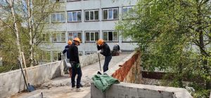 Продолжается капитальный ремонт основного корпуса Раменского колледжа