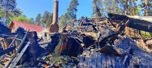 Пожар произошел в жилом доме в п.Ильинский