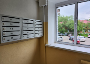 На улице Красноармейской в многоквартирном доме отремонтировали подъезды