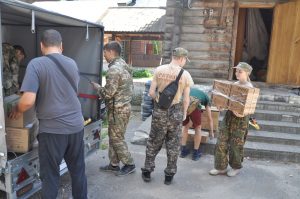 Очередной гуманитарный груз из Раменского доставили на Донбасс