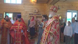 Состоялось Великое освящение нового храма в с.Степановское Раменского округа митрополитом Крутицким и Коломенским Павлом 